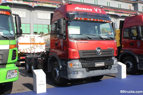 Foton AumanVT 9 Series Heavy Truck 380 hp 6X4(10 wheels) Tractor Truck Exterior