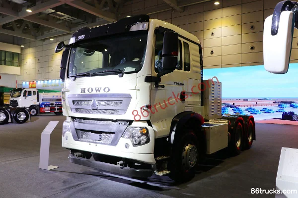 Sinotruk HOWO T5G heavy truck 25T 6X4(10 wheels) autonomous electric tractor truck MAT16BG rear axle 248.2 kWh Exterior (3) | 86Trucks