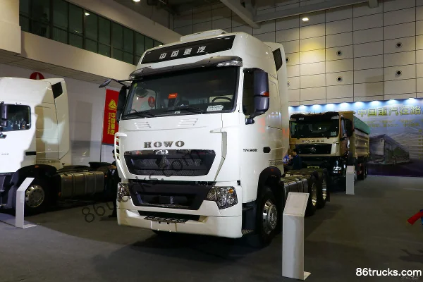 Sinotruk HOWO T7H camion lourd 500 ch 6X4(10 roues) tracteur routier AMT (China VI) Extérieur (3) | 86Trucks