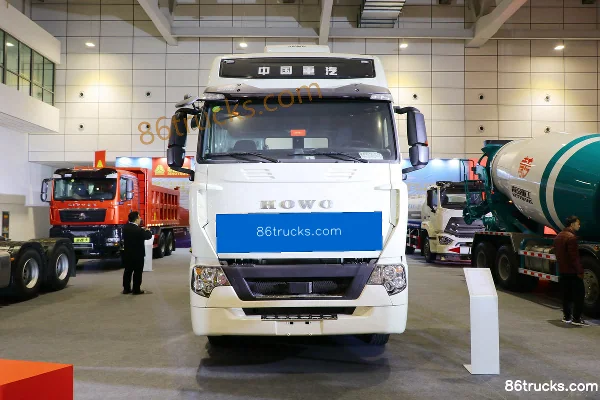 Sinotruk HOWO T7H camion lourd 500 ch 6X4(10 roues) tracteur routier AMT (China VI) Extérieur (2) | 86Trucks
