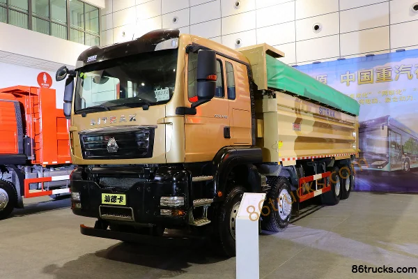 Sinotruk Sitrak C7H heavy truck 440 hp 8X4(12 wheels) 7.8 m dump truck (China VI) Exterior (3) | 86Trucks