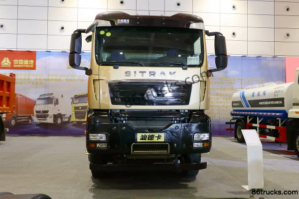 Sinotruk Sitrak C7H heavy truck 440 hp 8X4(12 wheels) 7.8 m dump truck (China VI) Exterior (2) | 86Trucks