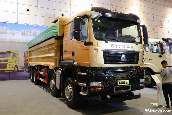 Sinotruk Sitrak C7H 440 hp 8X4(12 wheels) 8.8m dump truck Exterior