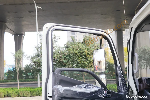 Foton Times Leading 160hp 4X2(6 wheels) 3.82m Semi-row Flatbed Light Truck Cab (2) | 86Trucks