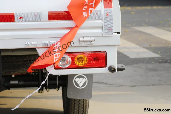 Foton Xiangling V 1.5L 115 hp 4X2(6 wheels) gasoline 2.3m double-row flatbed micro truck (China VI) Body (3) | 86Trucks