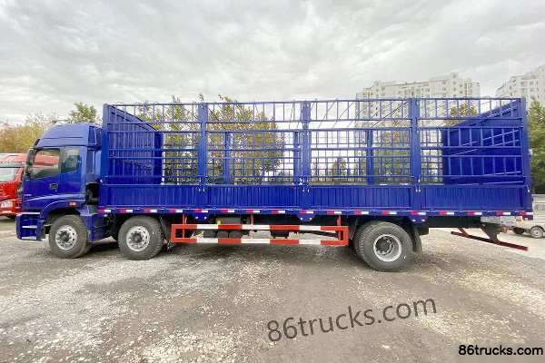 Foton AumanETX 5 Series Heavy Truck 230 hp 6X2(8 wheels) 7.8m Stake Truck Exterior (2) | 86Trucks