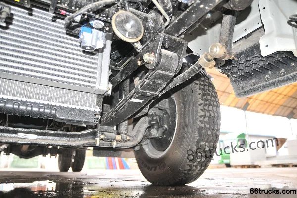 Foton Times H2 110hp 4X2(6 wheels) 3.67m Crew Cab Flatbed Light Truck Chassis (3) | 86Trucks