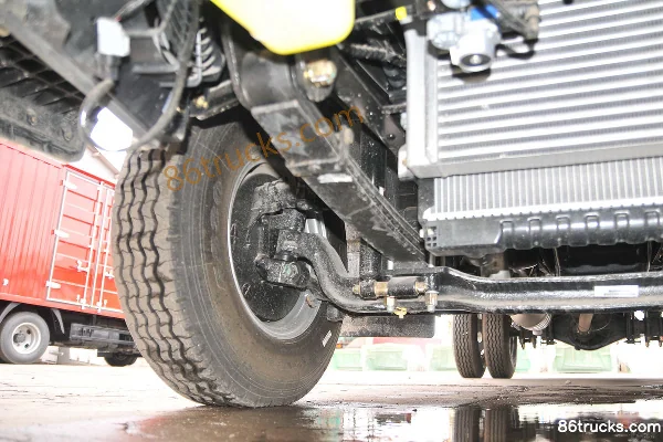 Foton Times H2 110hp 4X2(6 wheels) 3.67m Crew Cab Flatbed Light Truck Chassis (2) | 86Trucks