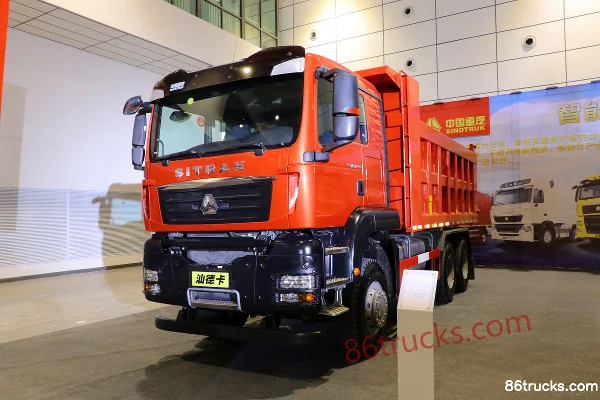 Sinotruk Sitrak G7H Heavy Truck 400hp 6X4(10 wheels) 8.3m Dump Truck (China VI) Exterior (3) | 86Trucks