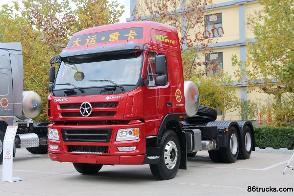 Dayun New N8E Heavy Truck Four Seasons Edition 460 hp 6X4(10 wheels) LNG Tractor Truck (China VI) Exterior (3) | 86Trucks