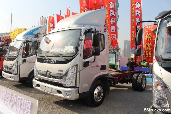 Foton Aumark Speed 150hp 4X2(6 wheels) 4.14m Single Row Box Light Truck Exterior (2) | 86Trucks