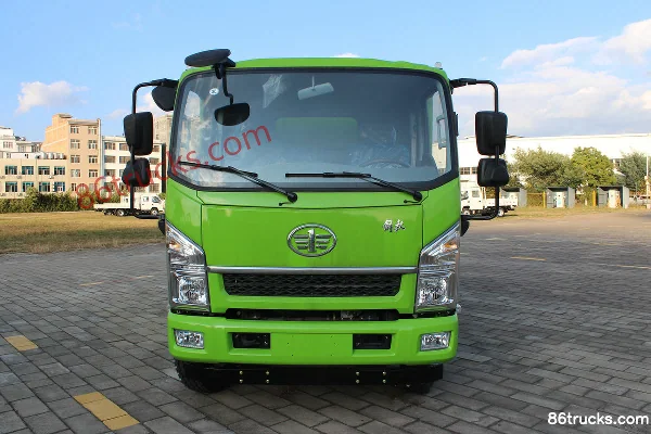 FAW Hongta FAW Jiefang Classic 5 Series 129hp 4X2(6 wheels) 3.74m Dump Truck (Apple Green) Exterior (2) | 86Trucks