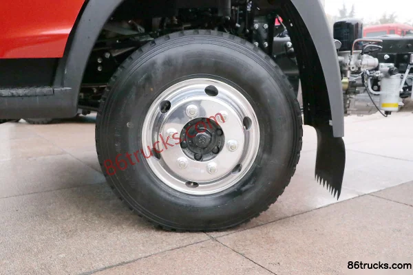 Sinotruk HOWO Wang Series 170hp 4X2(6 wheels) 4.15m Single Row Flatbed Light Truck (China VI) Chassis (2) | 86Trucks