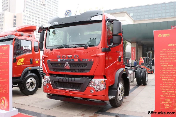 Sinotruk HOWO G5M 220 hp 4X2(6 wheels) Single Row Flatbed Light Truck Chassis (China VI) Exterior (2) | 86Trucks