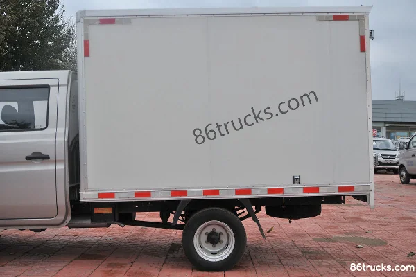 Changan Kuayue Wang X1 Comfort Edition 1.5L Gasoline 112hp 4X2(6 wheels) 2.535m Double Row Van Light Truck (Single Rear Wheel)(China VI) Bod