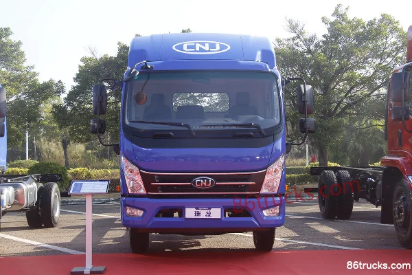 NanJun Ruijie D50 Luxury Edition 184 hp 4X2(6 wheels) 5.4m Semi-Row Flatbed Cargo Truck (China VI) Exterior (2) | 86Trucks