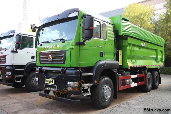 Sinotruk Sitrak SITRAK G7H poids lourd 400ch 6X4(10 roues) 6m camion benne Extérieur (2) | 86Trucks