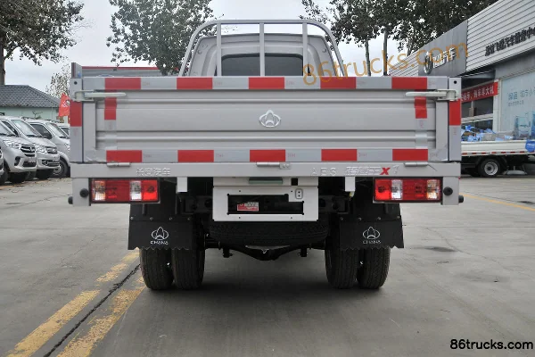 Changan Kuayue Wang X1 1.6L Gasoline 122 hp 4X2(6 wheels) 2.55m Double Row Flatbed Mini Truck Body (3) | 86Trucks