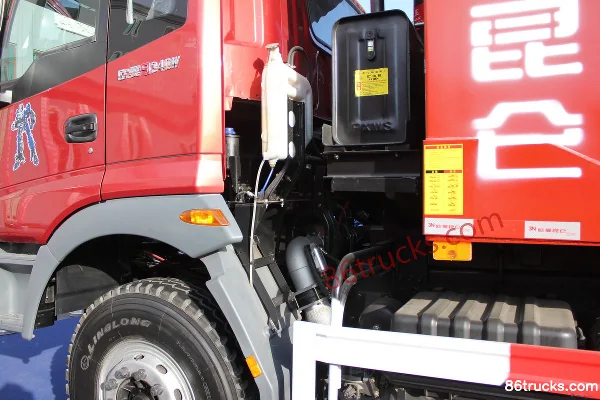 Foton AumanVT 9 Series Heavy Truck 340 hp 6X4(10 wheels) 5.8m Dump Truck (VT-2490 Cab) Chassis (3) | 86Trucks