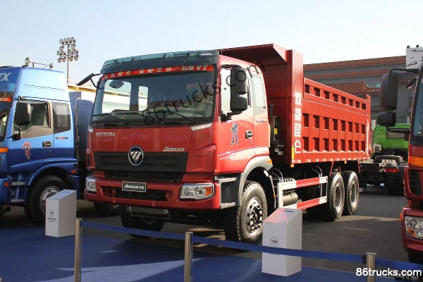 Foton AumanVT 9 Series Heavy Truck 340 hp 6X4(10 wheels) 5.8m Dump Truck (VT-2490 Cab) Exterior (2) | 86Trucks