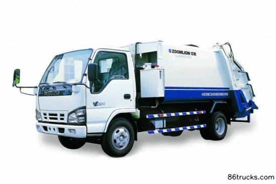 Qingling Isuzu 130 hp 4X2(6 wheels) Garbage Truck (Zhonglian Brand) Exterior