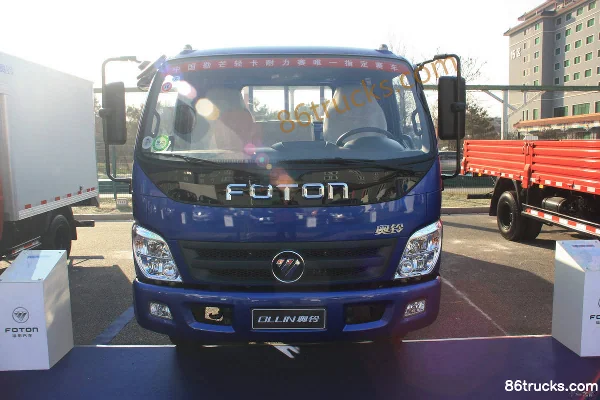Foton Ollin Jieyun version classique 130 ch 4X2(6 roues) 4,23 m camion léger à ridelles simple cabine Extérieur (2) | 86Trucks