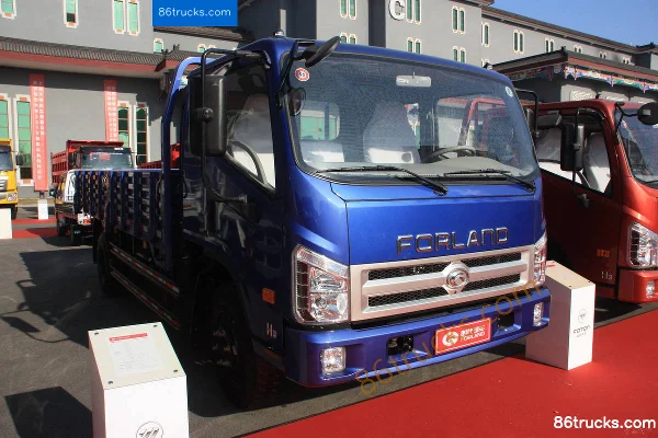 Foton Forland Kangrui H3 99 ch 4X2(6 roues) camion léger plateau simple cabine 3,8 m Extérieur (3) | 86Trucks