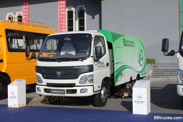 Foton Aumark 1 Series 80 hp 4X2(6 wheels) garbage truck Exterior (3) | 86Trucks