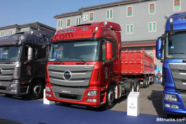 Foton Auman GTL 6 Series Heavy Truck Basic Type 400hp 6X4(10 wheels) Dangerous Goods Tractor Truck (Hydraulic Retarder) Exterior (3) | 86Tru