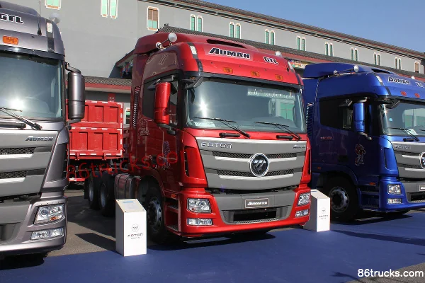 Foton Auman GTL 6 Series Heavy Truck Basic Type 400hp 6X4(10 wheels) Dangerous Goods Tractor Truck (Hydraulic Retarder) Exterior (2) | 86Tru