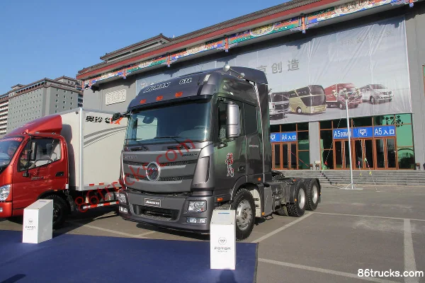 Foton AumanGTL Série 6 poids lourd 375 ch 6X4(10 roues) tracteur routier (rapport de pont: 3,364) Extérieur (2) | 86Trucks