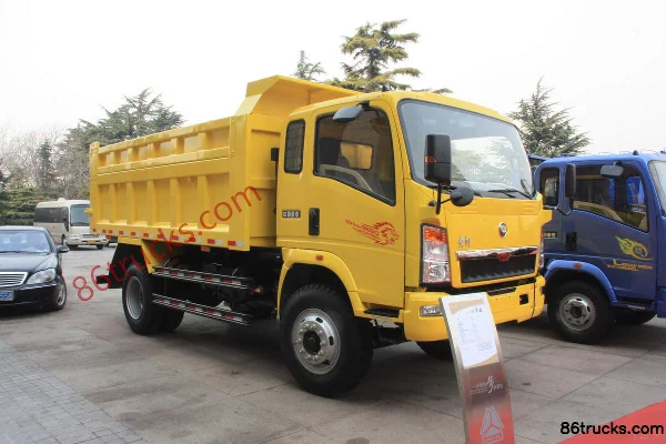 Sinotruk Huanghe 130 hp 4X2(6 wheels) 4.28 m dump truck Exterior (3) | 86Trucks