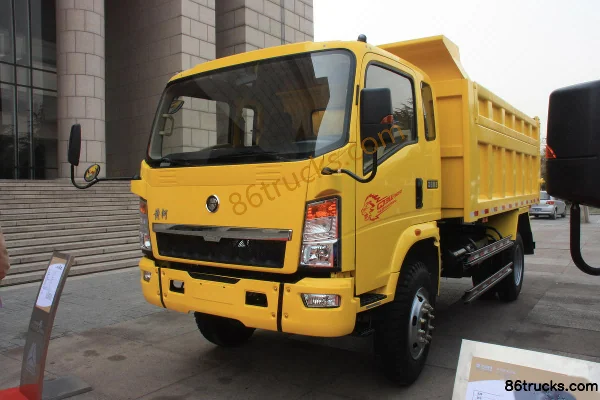 Sinotruk Huanghe 130 hp 4X2(6 wheels) 4.28 m dump truck Exterior (2) | 86Trucks