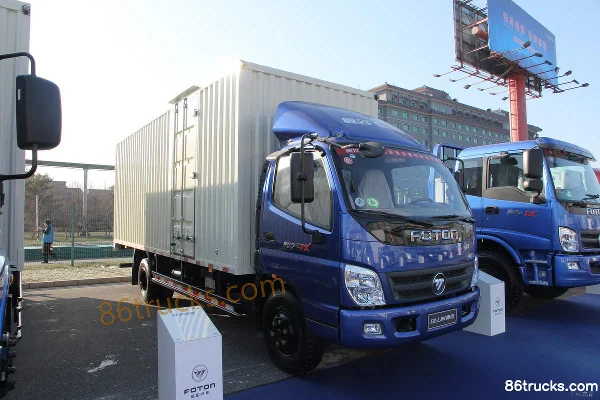 Foton Aoling CTX 156 hp 4X2(6 wheels) 6.2m single-row van light truck Exterior (2) | 86Trucks