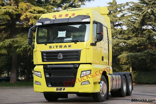 Sinotruk Sitrak SITRAK G7W camion lourd version classique 460 ch 6X4(10 roues) tracteur routier Extérieur (3) | 86Trucks