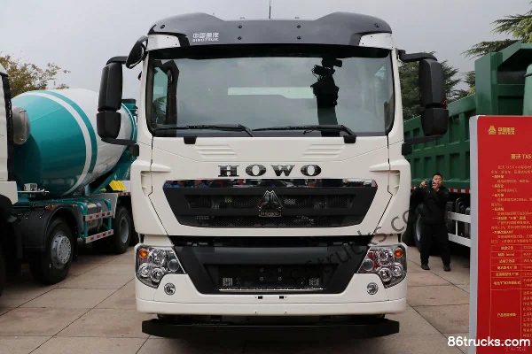 Sinotruk HOWO TX5 6X4(10 roues) châssis de camion benne à ordures électrique pur cabine simple 314 kWh Extérieur (2) | 86Trucks