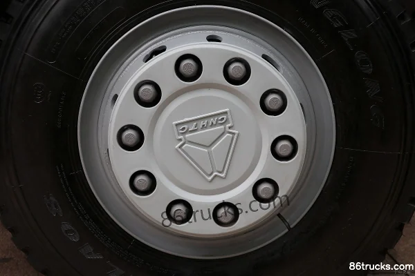 Sinotruk HOWO TX5 6X4(10 roues) châssis de camion benne à ordures électrique pur cabine simple 314 kWh (2) | 86Trucks