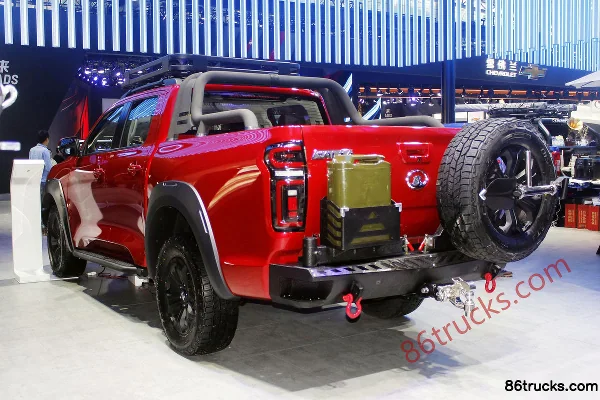 Great Wall Pao 2019 version tout-terrain édition limitée de luxe diesel 163 ch 4x4(6 roues) 8 vitesses automatiques double cabine pick-up to