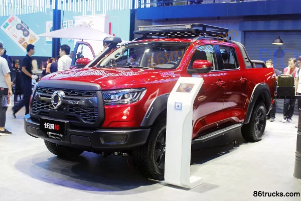 Great Wall Pao 2019 version tout-terrain édition limitée de luxe diesel 163 ch 4x4(6 roues) 8 vitesses automatiques double cabine pick-up to