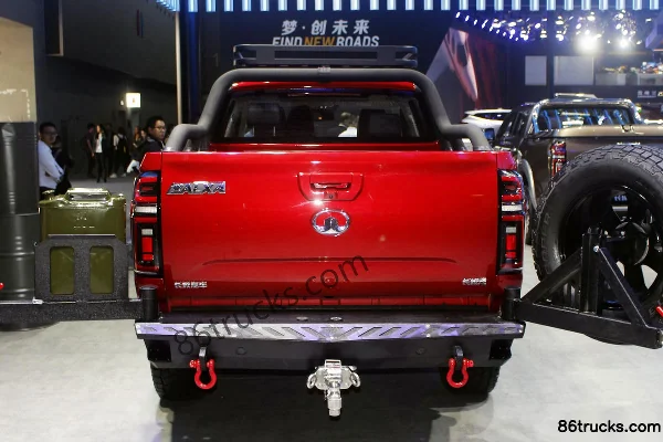 Great Wall Pao 2019 version tout-terrain édition limitée de luxe diesel 163 ch 4x4(6 roues) 8 vitesses automatiques double cabine pick-up to