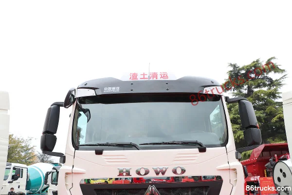 Sinotruk HOWO TX7 400 hp 8X4(12 wheels) 5.8m Dump Truck Exterior (2) | 86Trucks