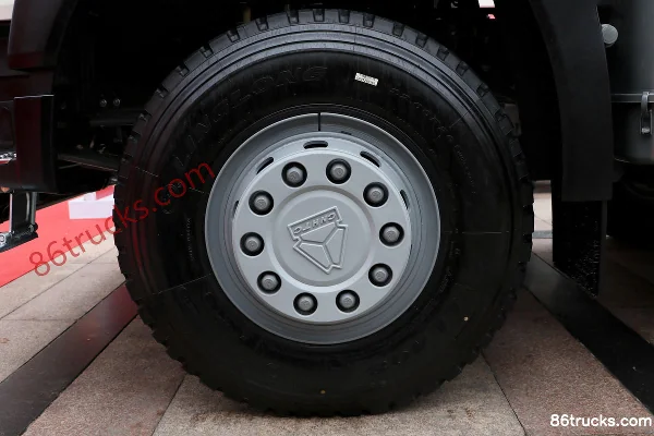 Sinotruk HOWO TX7 400 hp 8X4(12 wheels) 5.8m Dump Truck Chassis (3) | 86Trucks