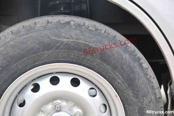 Changan Kuayue V5 version standard 122 ch 1,6L fourgon fermé (China VI) Châssis (3) | 86Trucks
