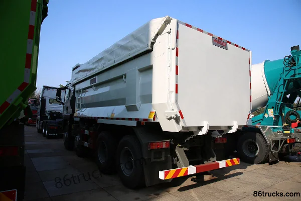 Sinotruk Sitrak SITRAK C6G Heavy Truck 400 hp 8X4(12 wheels) 5.8m Dump Truck Exterior (2) | 86Trucks