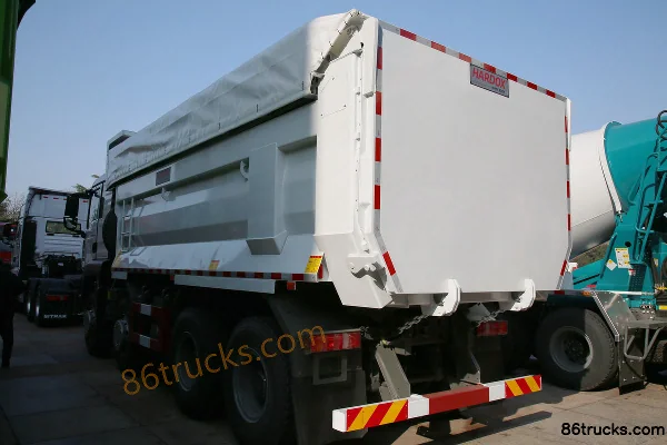 Sinotruk Sitrak SITRAK C6G Heavy Truck 400 hp 8X4(12 wheels) 5.8m Dump Truck Chassis (1) | 86Trucks
