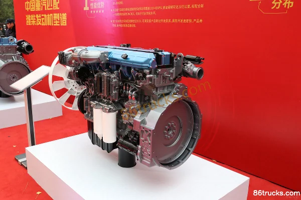 Weichai WP8.350E61 350 ch 7,8L China VI moteur diesel Extérieur (3) | 86Trucks