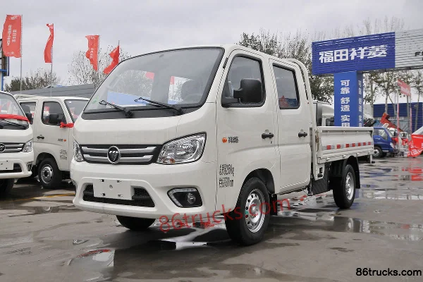 Foton Xiangling M1 1.5L 115hp 4X2(6 wheels) Gasoline 2.5m Double Row Flatbed Mini Truck (China VI) Exterior (3) | 86Trucks