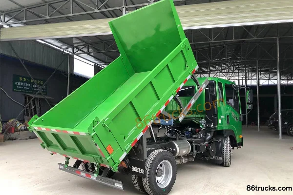 Sinotruk Wangpai 7 Series 95 hp 4X2(6 wheels) 3m dump truck Exterior (3) | 86Trucks
