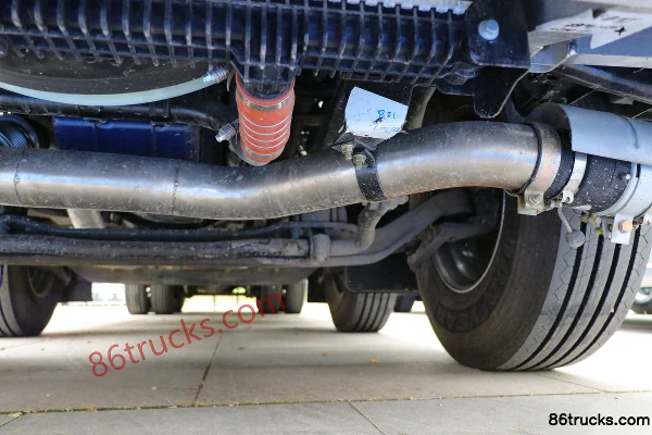 SHACMAN Delong M6000 350 ch 8X4(12 roues) camion citerne Châssis (3) | 86Trucks