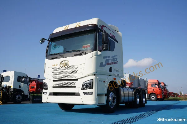 FAW Jiefang Qingdao JH6 Heavy Truck Zhizun Edition 550 hp 6X4(10 wheels) AMT Automatic Tractor Truck Exterior (2) | 86Trucks